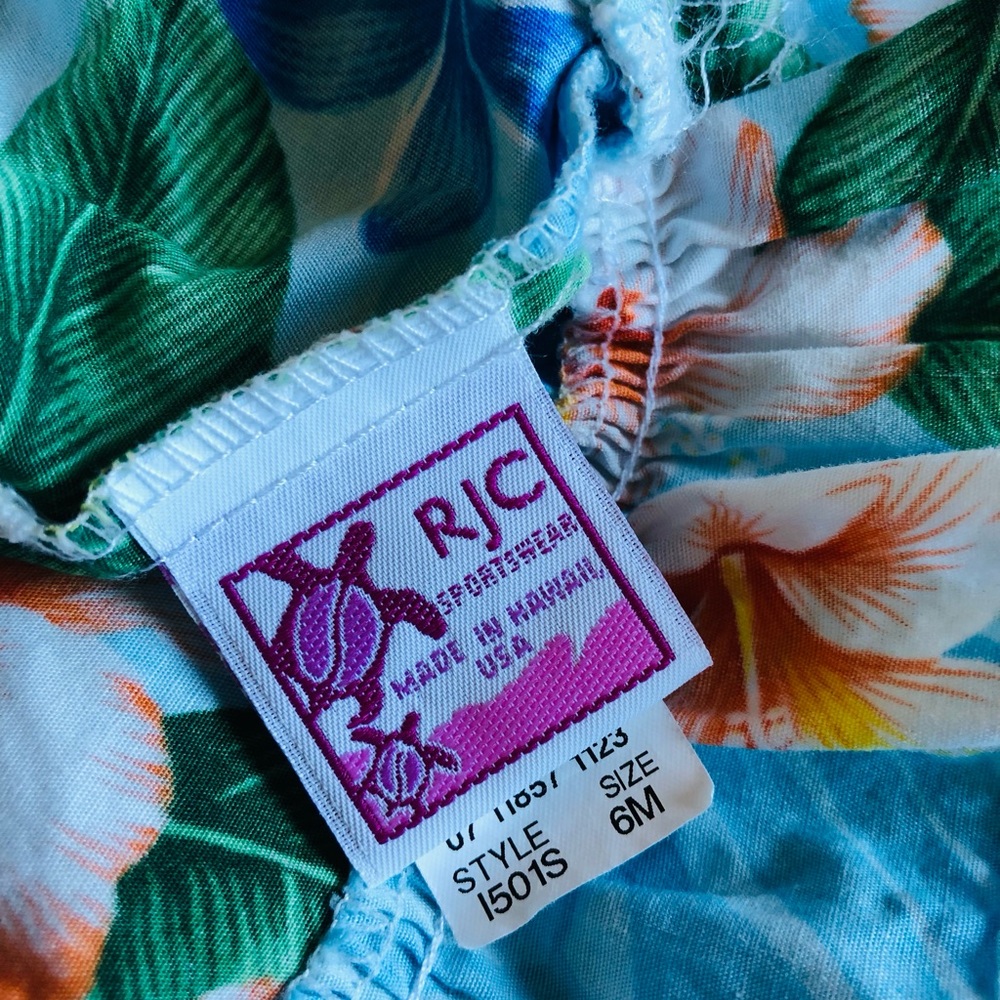 EUC 🌺 RJC Made In Hawaii Baby Summer Outfits Sz 6-9 Months, Tank Tops & Shorts - Picture 3 of 8